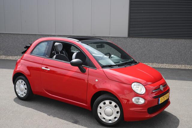 Fiat 500C 1.0 Hybrid Cabrio Rosso /45.000 km/Airco/USB/¤39 per mnd