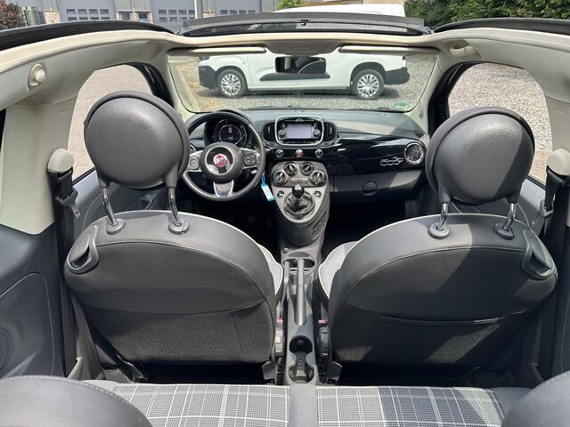 Fiat 500C 1.2 Lounge CABRIO CRUISE AIRCO Dealer Onder houden 4 nieuwe banden Zeer Nette onderhouden auto