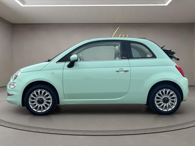 Fiat 500C 1.2 Lounge 2018 MINT GROEN | Cabriolet | Climate Control