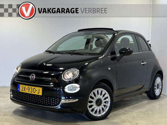 Fiat 500C 0.9 TwinAir Turbo Lounge | Navigatie | Lichtmetalen 15" | Cabrio | Airco | DAB |