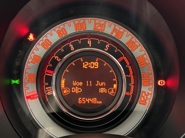 Fiat 500C 0.9 TwinAir Turbo Lounge | Navigatie | Lichtmetalen 15" | Cabrio | Airco | DAB |