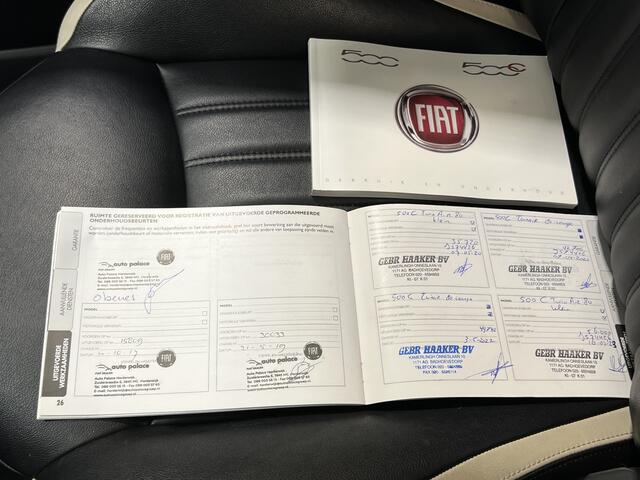 Fiat 500C 0.9 TwinAir Turbo Lounge | Navigatie | Lichtmetalen 15" | Cabrio | Airco | DAB |