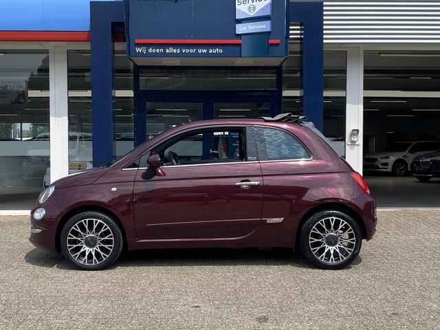 Fiat 500C 1.0 Hybrid Star / NL-Auto / 42.000 Km / Dealer-Onderhouden / Half-Leder / Apple-Carplay & Android Auto / DAB / Airco / Cruise-Control / ELKTR-Pakket / PDC Achter / LMV 16'' / ENZ.