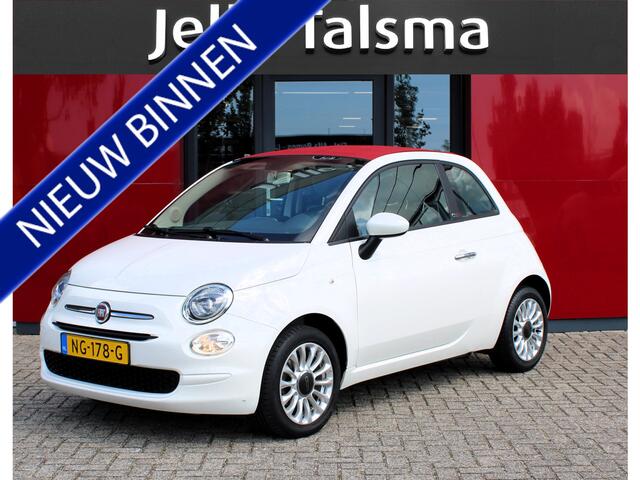 Fiat 500C 1.2 Popstar Cabrio | 15" Alu Velgen | USB/Aux aansluiting | Stuurwielbediening Alarm systeem