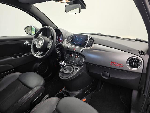 Fiat 500C 1.0 Hybrid Sport | Cabrio | Half leer | Parkeerhulp