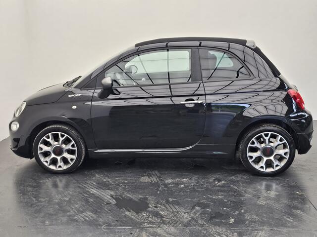 Fiat 500C 1.0 Hybrid Sport | Cabrio | Half leer | Parkeerhulp