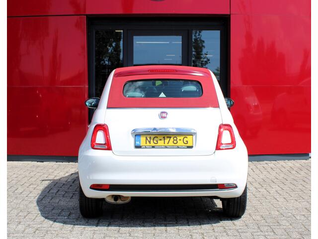 Fiat 500C 1.2 Popstar Cabrio | 15" Alu Velgen | USB/Aux aansluiting | Stuurwielbediening Alarm systeem