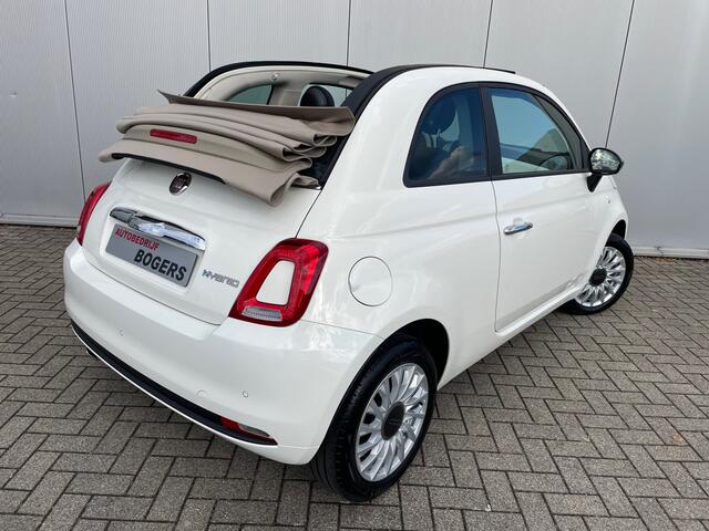 Fiat 500C 1.0 Hybrid Dolcevita Navigatie, Climate Control, Cruise Control, 15"Lm, Mistlampen,
