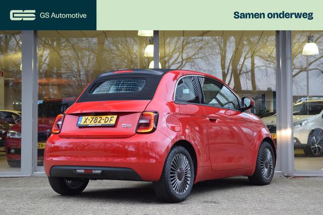 Fiat 500C RED 24 kWh Virt cockpit/Cam/Nav/Ecc/Lmv
