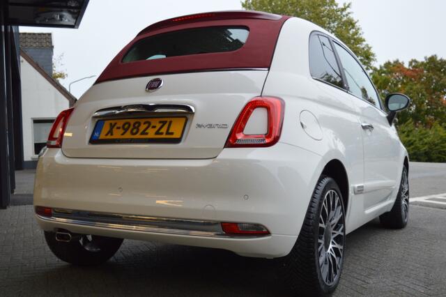 Fiat 500C 1.0 Hybrid Dolcevita Leder Airco Cruise CarPlay Pdc