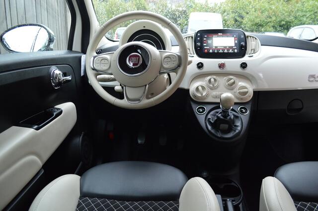 Fiat 500C 1.0 Hybrid Dolcevita Leder Airco Cruise CarPlay Pdc