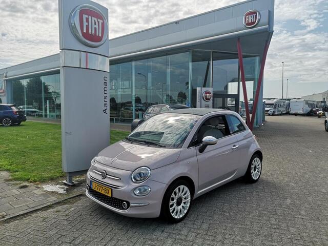 Fiat 500C 1.0 Hybrid Star | Rosé | Dealer OH | Carplay | Parkeersensoren | Digitaal dashboard | Uniek!