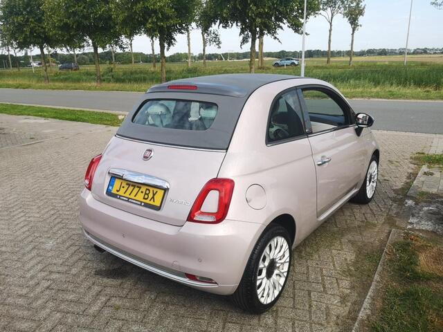Fiat 500C 1.0 Hybrid Star | Rosé | Dealer OH | Carplay | Parkeersensoren | Digitaal dashboard | Uniek!