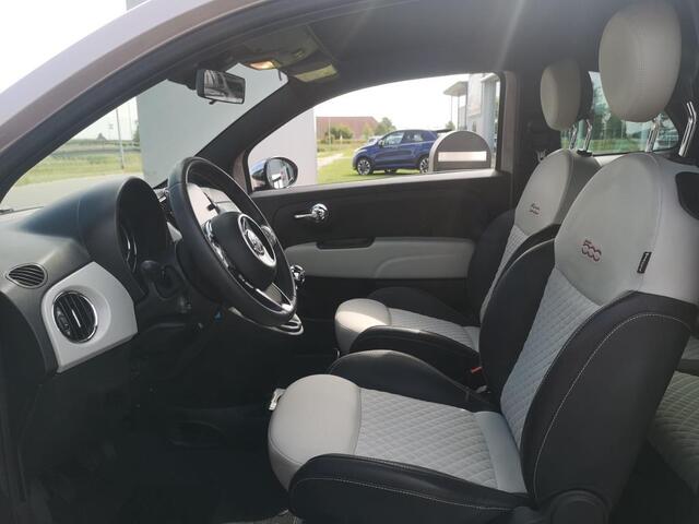 Fiat 500C 1.0 Hybrid Star | Rosé | Dealer OH | Carplay | Parkeersensoren | Digitaal dashboard | Uniek!