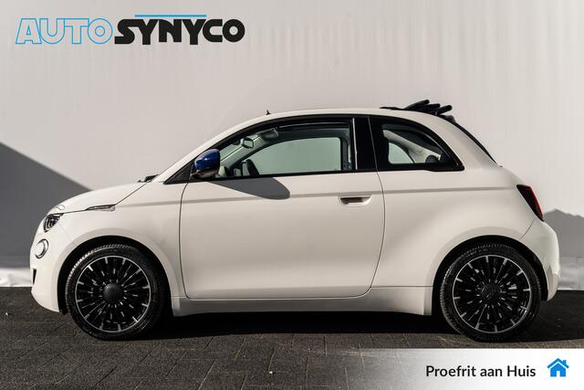 Fiat 500C Icon 42 kWh | Cabrio | 17 inch LMV | LED | Camera | Keyless | Lane Assist