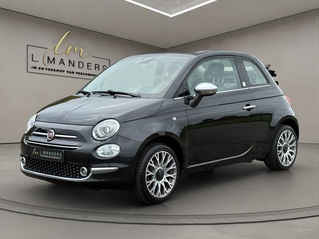 Fiat 500C 1.2 Mirror 2019 ZWART | Cabriolet | Climate Control