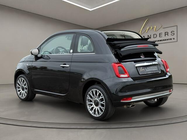 Fiat 500C 1.2 Mirror 2019 ZWART | Cabriolet | Climate Control