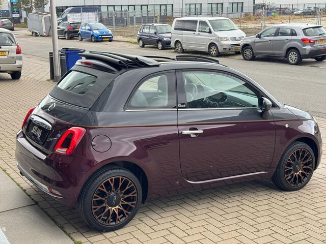 Fiat 500C 1.2 Collezione Cabrio | Limited Edition | Full Option | Carplay | Cruise | Climate | Stuurbediening | PDC | DAB | Navigatie | Netjes Onderhouden | Garantie