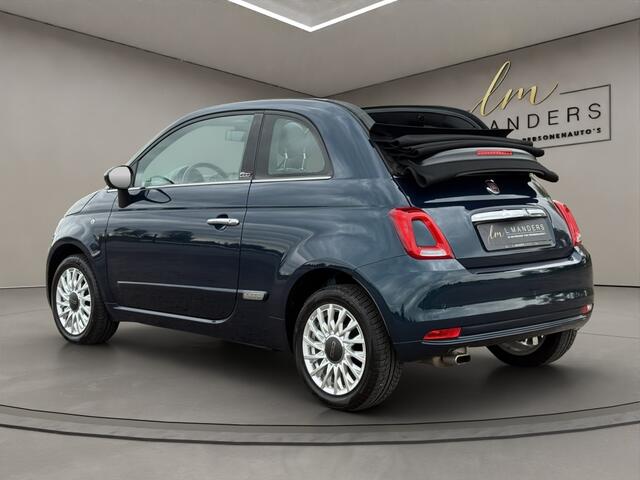 Fiat 500C 1.2 Lounge 2019 BLAUW | Cabriolet | Apple CarPlay | Airco