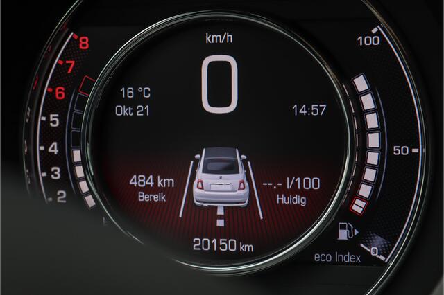 Fiat 500C 1.0 Hybrid Rockstar 1e eig Carplay Leder Uniek Garantie