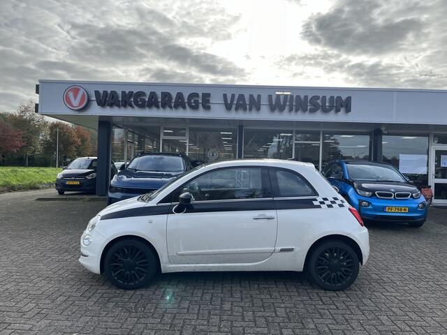 Fiat 500C 0.9 TwinAir Turbo Lounge Panodak Cruise Leer. Nap