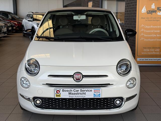Fiat 500C 1.2 Lounge | Parelmoer | Cappuccino Leer | | Interesse, Proefrit? Bel of app met: 06-24 28 28 42
