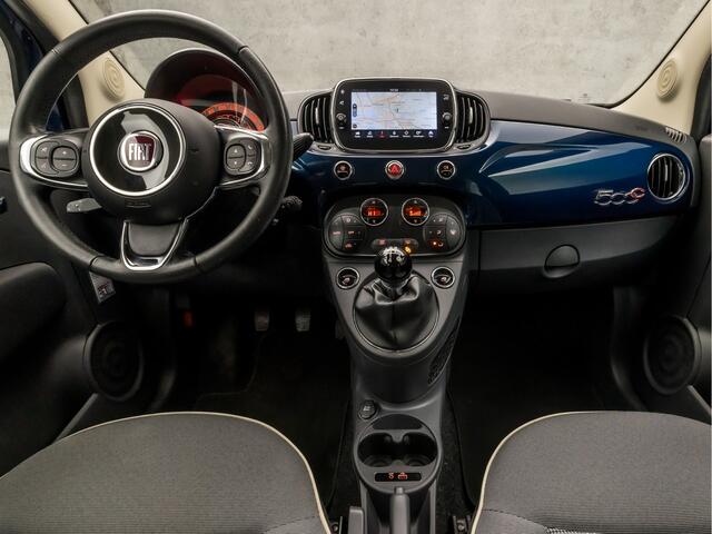 Fiat 500C 1.2 Lounge (GROOT NAVI, CLIMATE, CRUISE, SPORTSTOELEN, PARKEERSENSOREN, LM VELGEN, NIEUWSTAAT)