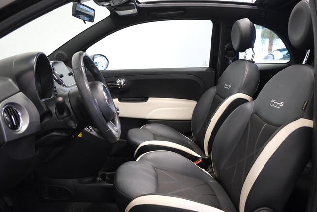 Fiat 500C 1.2 S / Bluetooth / Cruisecontrol / Half leder
