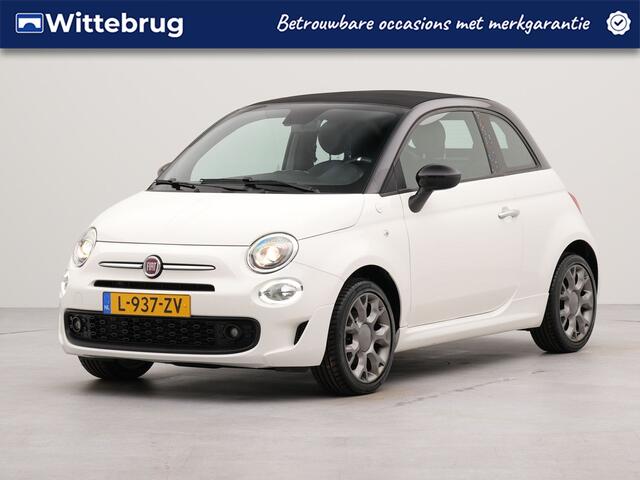 Fiat 500C 1.0 Hybrid Hey Google | Apple Carplay & Android Auto | Cruise Control | Parkeersensoren Achter | Navigatie | DAB |