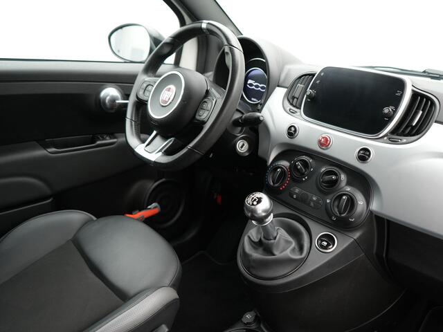 Fiat 500C 1.0 Hybrid Hey Google | Apple Carplay & Android Auto | Cruise Control | Parkeersensoren Achter | Navigatie | DAB |