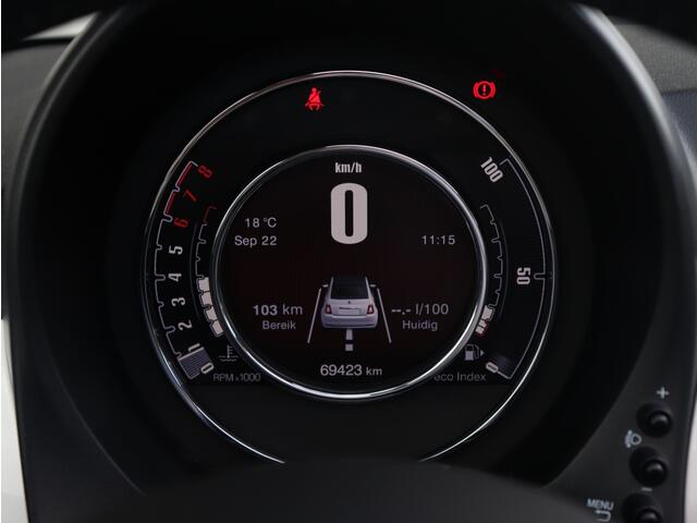 Fiat 500C TwinAir Turbo 80 PK Mirror | Navi | Carplay | Clima | 16"