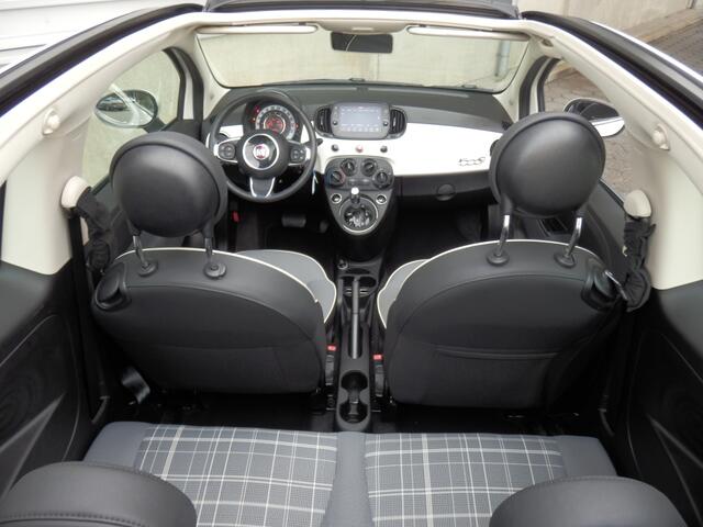 Fiat 500C 1.2 69pk Cabriolet | Automaat | 4 cil. | 16" | Apple Carpl / And