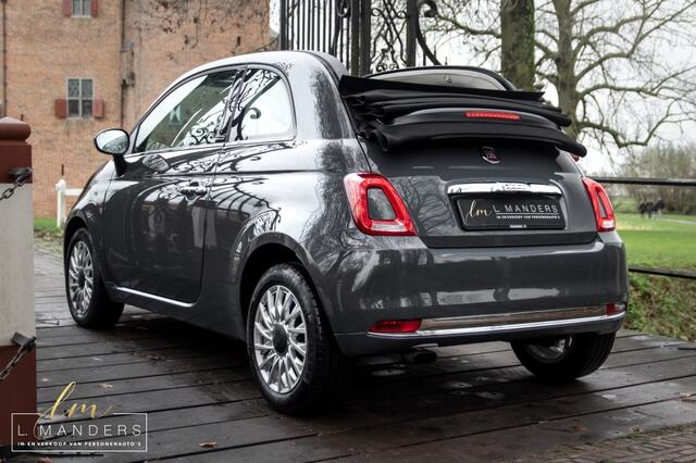 Fiat 500C 1.2 Lounge 2018 GRIJS | Cabrio | Airco | Benzine | PDC
