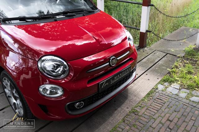 Fiat 500C 1.2 Sport 2018 ROOD | Cabriolet | Apple CarPlay