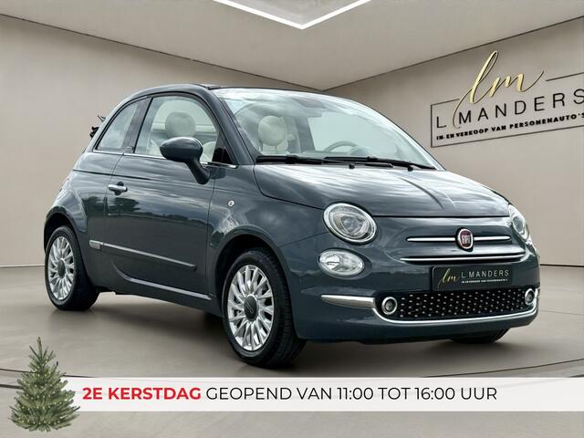 Fiat 500C 1.2 Lounge 2019 GRIJS | Cabrio | Navigatie | Airco