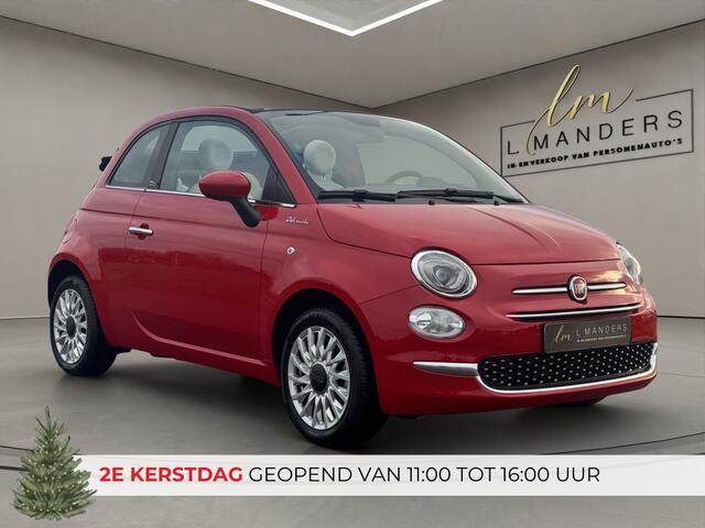 Fiat 500C 1.0 Hybrid Dolcevita 2023 ROOD | Cruise Control | Apple CarPlay