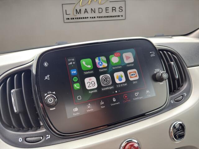 Fiat 500C 1.0 Hybrid Star 2020 BLAUW | Cabrio | Apple CarPlay