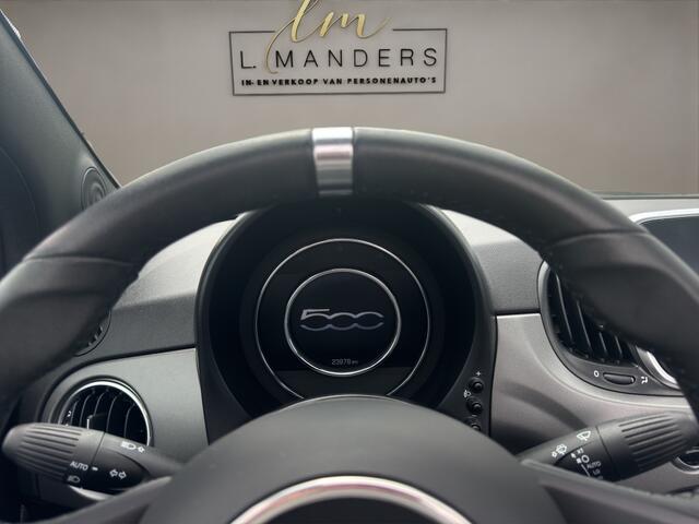 Fiat 500C 1.0 Hybrid Sport 2021 MAT GRIJS | Cabriolet | Leder | Grigio Opa