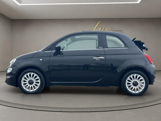 Fiat 500C 0.9 TwinAir T Lounge 2018 ZWART | Cabrio | Benzine | 3-deurs | D