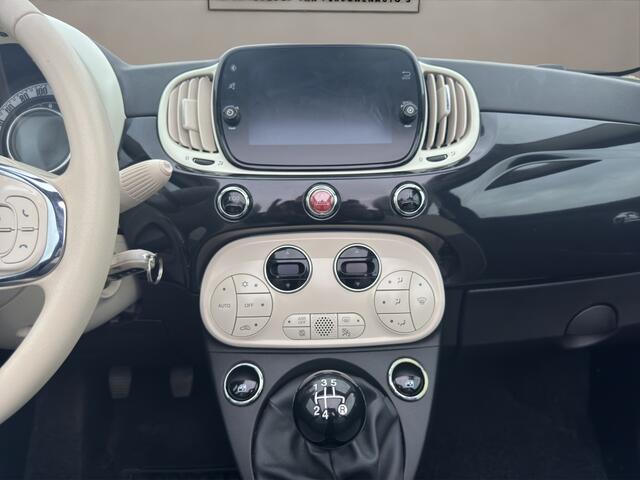 Fiat 500C 0.9 TwinAir T Lounge 2018 ZWART | Cabrio | Benzine | 3-deurs | D