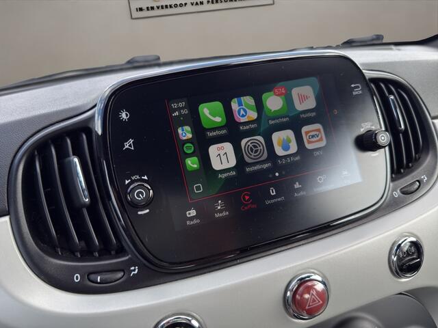 Fiat 500C 1.2 Star 2020 WIT PARELMOER | Cabrio | Navigatie | Airco