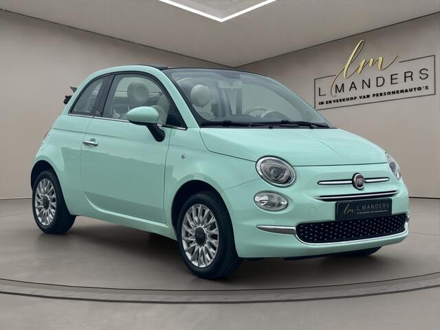 Fiat 500C 1.2 Lounge 2018 MINT GROEN | Cabrio | Climate Control