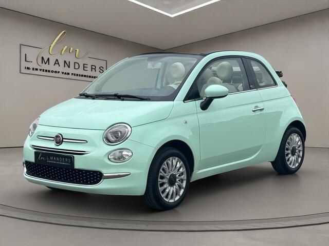 Fiat 500C 1.2 Lounge 2018 MINT GROEN | Cabrio | Climate Control