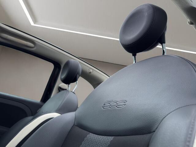 Fiat 500C 1.2 Mirror 2019 ZWART | Cabriolet | Climate Control | Apple CarP