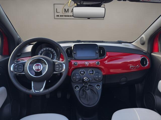 Fiat 500C 1.0 Hybrid Dolcevita 2021 ROOD | Cruise Control | Apple CarPlay