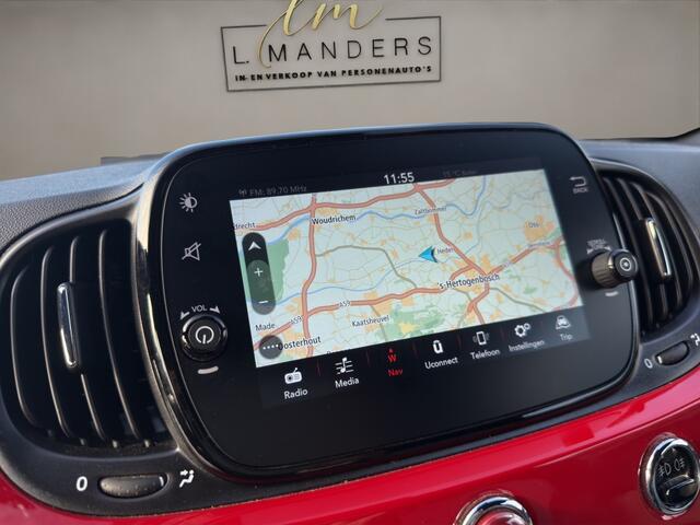 Fiat 500C 1.0 Hybrid Dolcevita 2021 ROOD | Cruise Control | Apple CarPlay