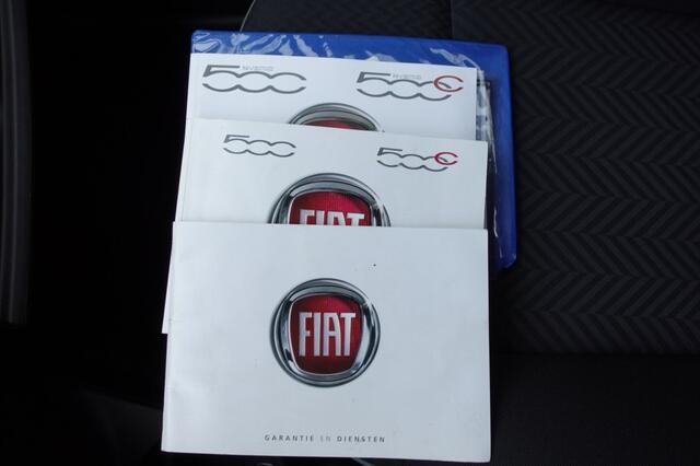 Fiat 500C 1.0 Black en Red Edition Hybride