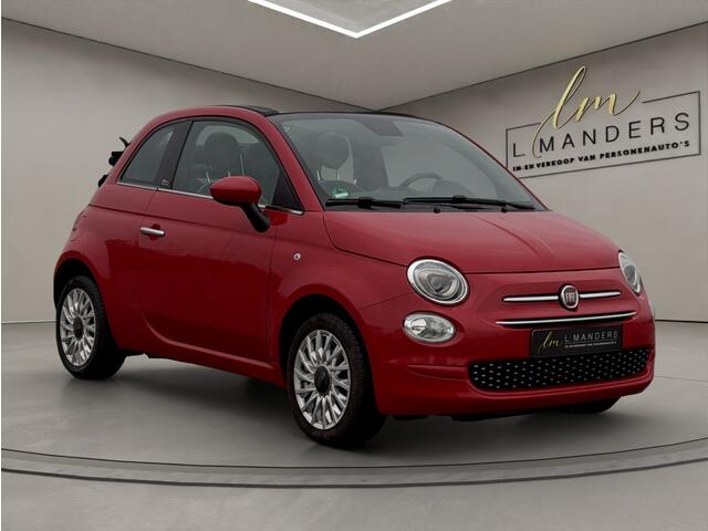 Fiat 500C 1.2 Lounge 2020 ROOD | Cabriolet | Apple CarPlay