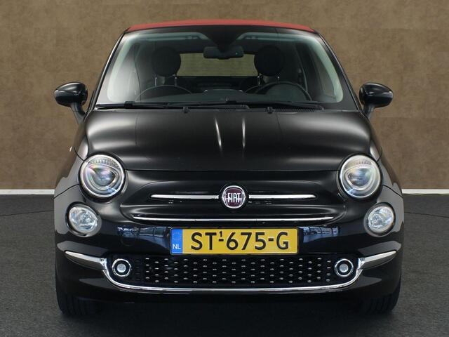 Fiat 500C 1.2 Lounge - CABRIO - MULTIMEDIAVOORBEREIDING - PARKEERSENSOREN - CLIMATE CONTROL - AIRCO - ELEKTRISCH VERSTELBARE BUITENSPIEGELS - RIEM RECENT VERVANGEN!