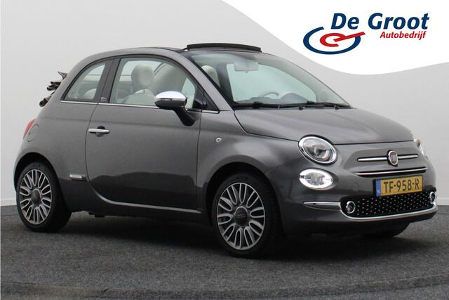 Fiat 500C 1.2 Navigatie, Climate, Cruise, LED, 16"